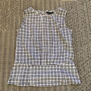 Banana republic peplum tank